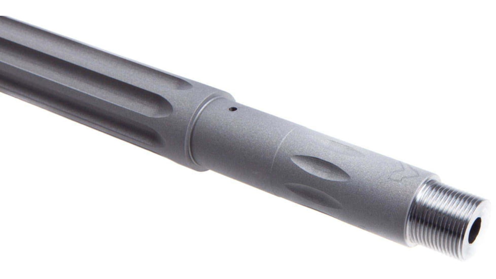 Rainier Arms Ultramatch MOD2 6.5 Grendel Barrel, 12.5in Satin, 1-8 Twist, 5/8x24, Silver, Small, RAB-UM2-65G-125-M-FF-SAT