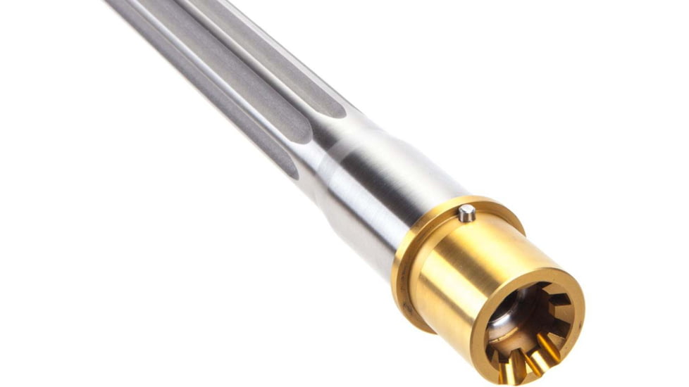 Rainier Arms Ultramatch MOD2 6.5 Grendel Barrel, 18in Polished, 1-8 Twist, 5/8x24, Silver, Medium, RAB-UM2-65G-18-R-FF-POL