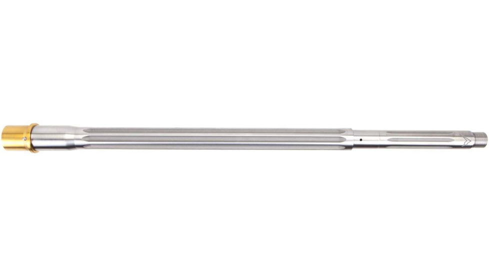Rainier Arms Ultramatch MOD2 6.5 Grendel Barrel, 18in Polished, 1-8 Twist, 5/8x24, Silver, Medium, RAB-UM2-65G-18-R-FF-POL