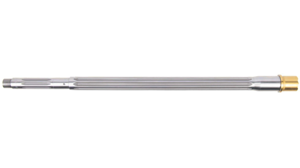 Rainier Arms UltraMatch MOD2 6mm ARC Rifle Barrel, 18in Polished, 1-7 Twist, 5/8x24, Silver, Medium, RAB-UM2-6ARC-18-R1-FF-POL