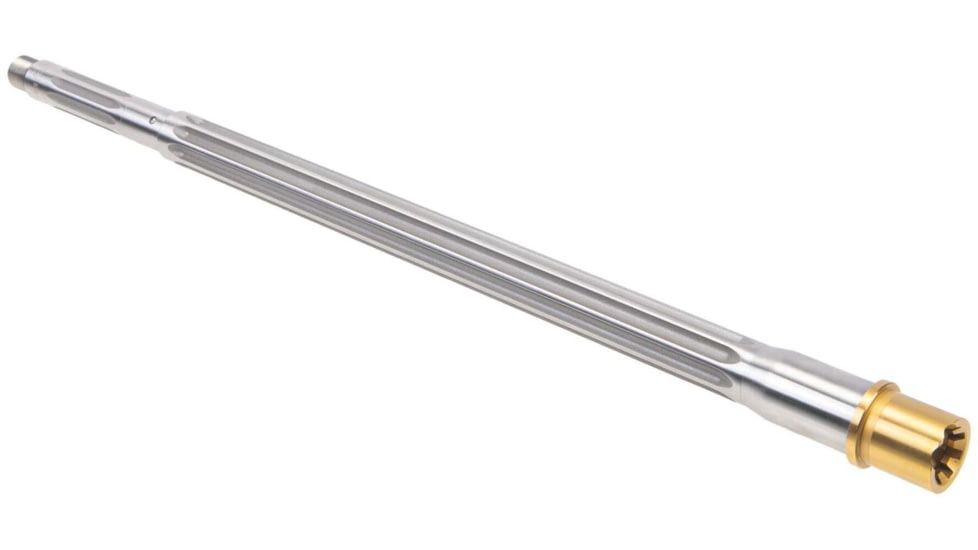 Rainier Arms UltraMatch MOD2 6mm ARC Rifle Barrel, 18in Polished, 1-7 Twist, 5/8x24, Silver, Medium, RAB-UM2-6ARC-18-R1-FF-POL