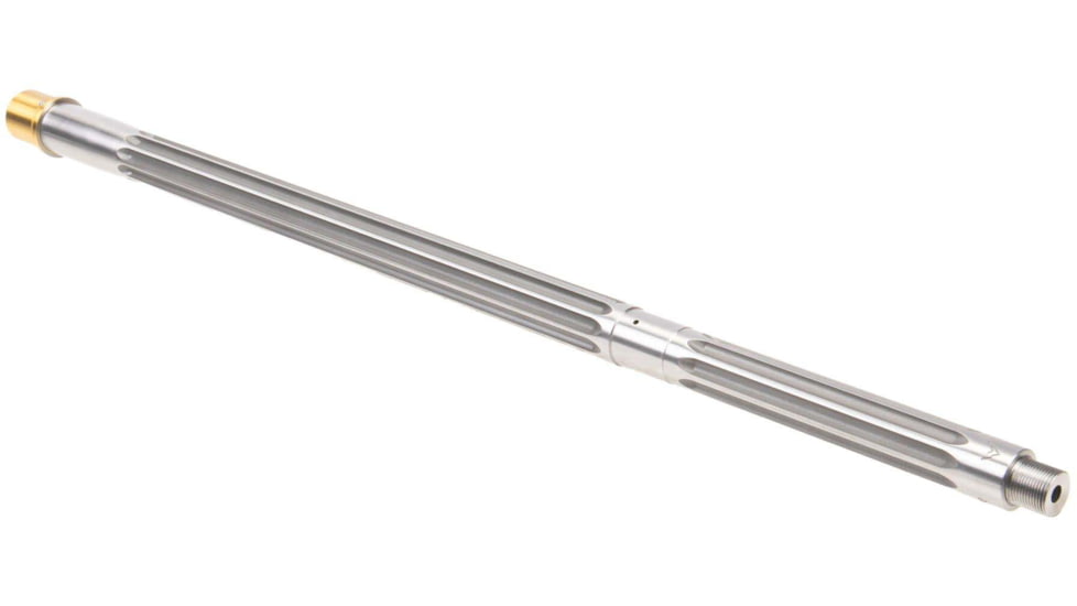 Rainier Arms UltraMatch MOD2 6mm ARC Rifle Barrel, 22in Polished, 1-7 Twist, 5/8x24, Silver, Medium, RAB-UM2-6ARC-22-R2-FF-POL