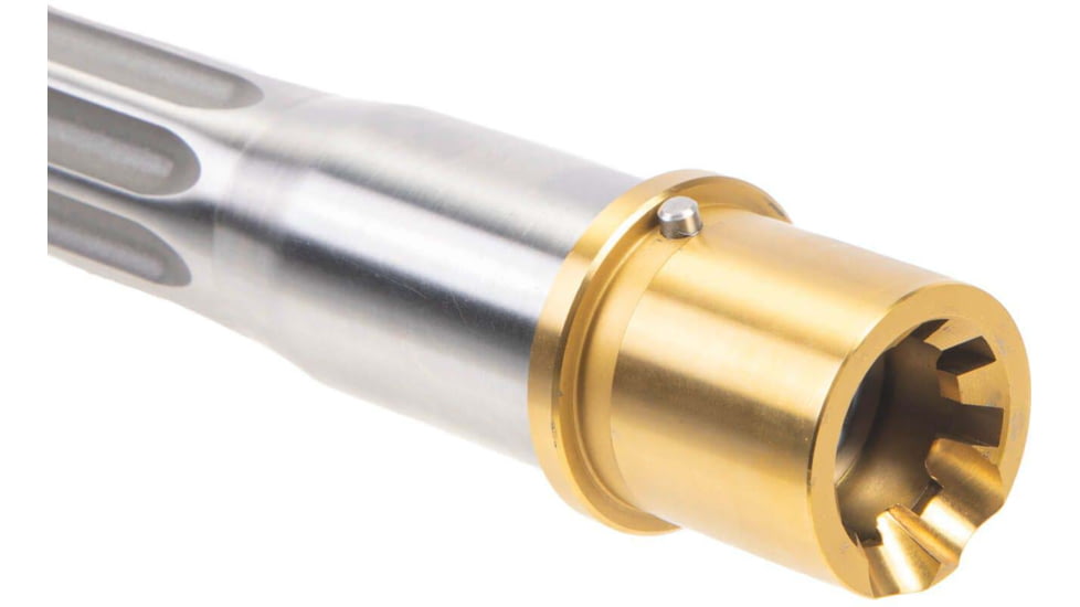 Rainier Arms UltraMatch MOD2 6mm ARC Rifle Barrel, 22in Polished, 1-7 Twist, 5/8x24, Silver, Medium, RAB-UM2-6ARC-22-R2-FF-POL