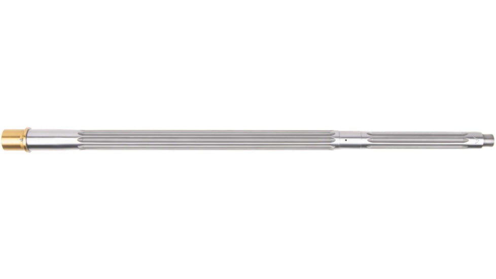 Rainier Arms UltraMatch MOD2 6mm ARC Rifle Barrel, 22in Polished, 1-7 Twist, 5/8x24, Silver, Medium, RAB-UM2-6ARC-22-R2-FF-POL