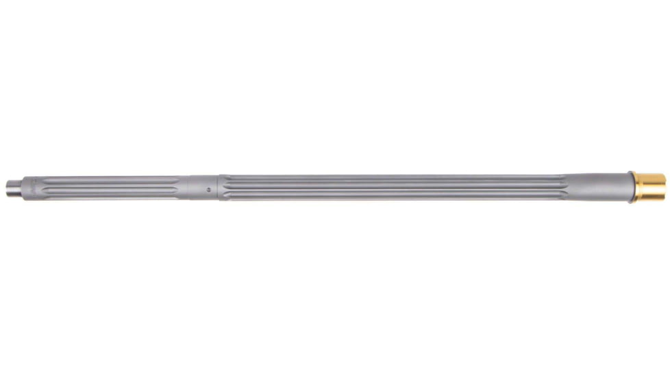 Rainier Arms UltraMatch MOD2 6mm ARC Rifle Barrel, 22in Satin, 1-7 Twist, 5/8x24, Silver, Medium, RAB-UM2-6ARC-22-R2-FF-SAT