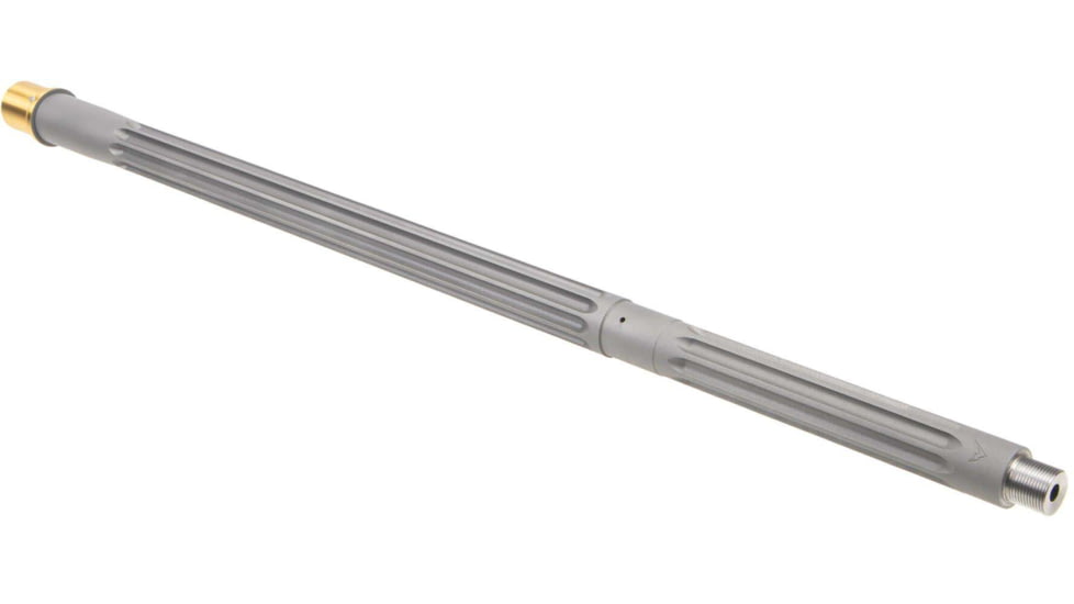 Rainier Arms UltraMatch MOD2 6mm ARC Rifle Barrel, 22in Satin, 1-7 Twist, 5/8x24, Silver, Medium, RAB-UM2-6ARC-22-R2-FF-SAT