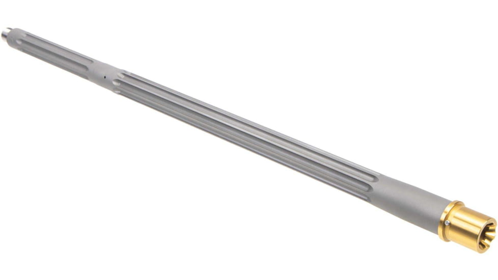 Rainier Arms UltraMatch MOD2 6mm ARC Rifle Barrel, 22in Satin, 1-7 Twist, 5/8x24, Silver, Medium, RAB-UM2-6ARC-22-R2-FF-SAT