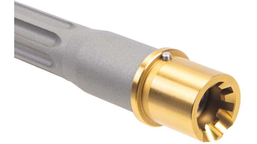 Rainier Arms UltraMatch MOD2 6mm ARC Rifle Barrel, 22in Satin, 1-7 Twist, 5/8x24, Silver, Medium, RAB-UM2-6ARC-22-R2-FF-SAT