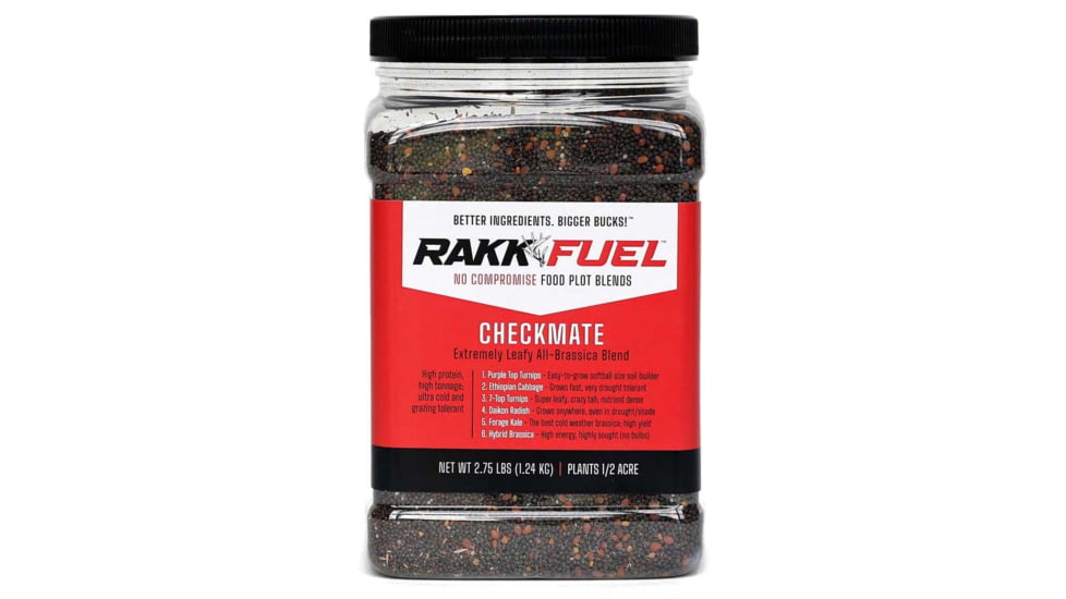 RaKK Fuel CheckMate 1/4 Acre All-Brassica Blend, Small, 7544