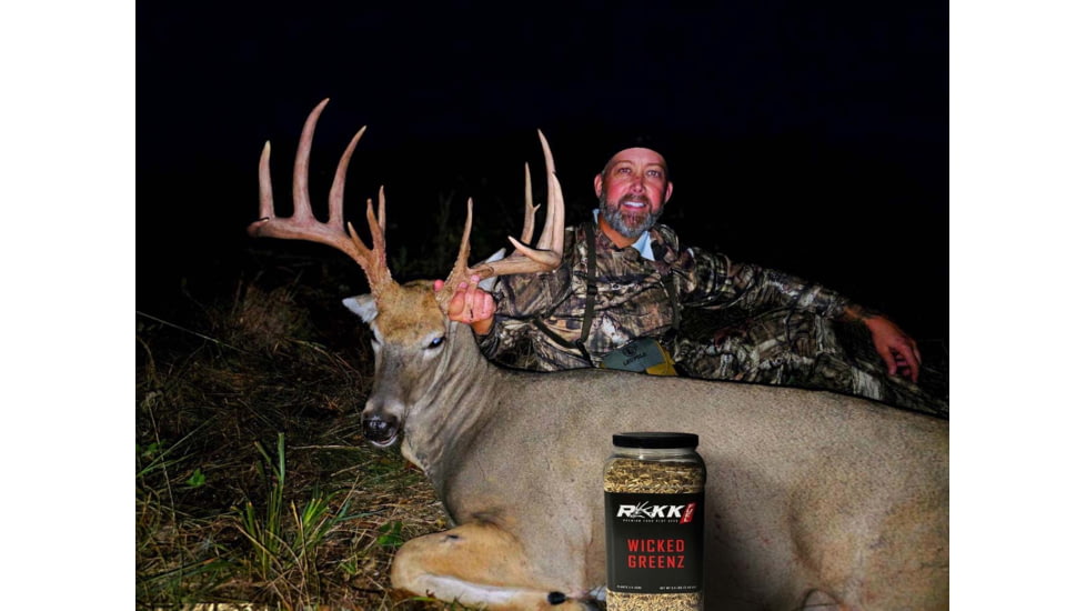 RaKK Fuel Wicked Greenz 1/4 Acre Bowhunter's Blend, Large, 7523