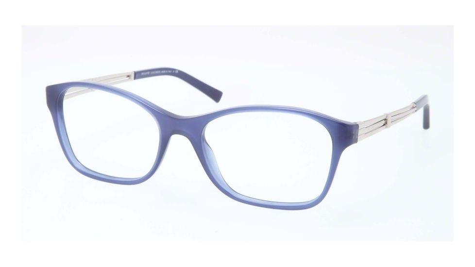 Ralph Lauren DECO EVOLUTION RL6109 Single Vision Prescription Eyeglasses 5160-54 - Navy Transparent Frame
