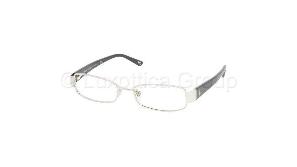 Ralph Lauren RL5064 Bifocal Eyeglasses, Shiny Silver Frame / 49 mm Prescription Lenses, 9001-4916