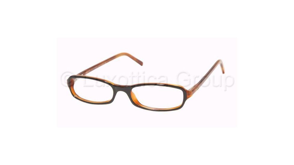 Ralph Lauren RL 6017 Eyeglasses w/ Top Brown/Havana Frame w/Non-Rx 49 mm Diameter Lenses, 5030-4916