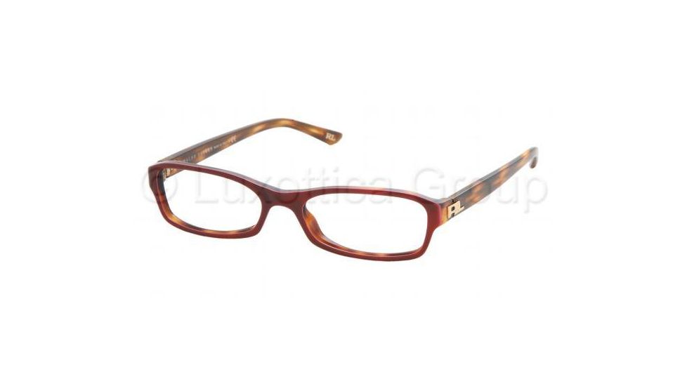 Ralph Lauren RL6036 Bifocal Eyeglasses - Bordeaux-Pink-Havana Demo Lens Frame / 51 mm Prescription Lenses, 5209-5116