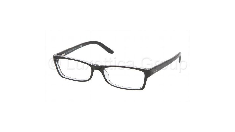 Ralph Lauren RL6049 Bifocal Eyeglasses Black - Transparent Frame / 51 mm Prescription Lenses, 5011-5115
