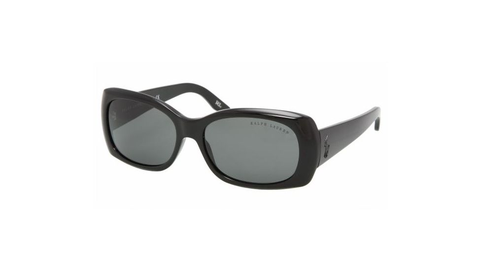 Ralph Lauren RL 8055 Sunglasses Styles - Black Gray Frame, 500187-5515