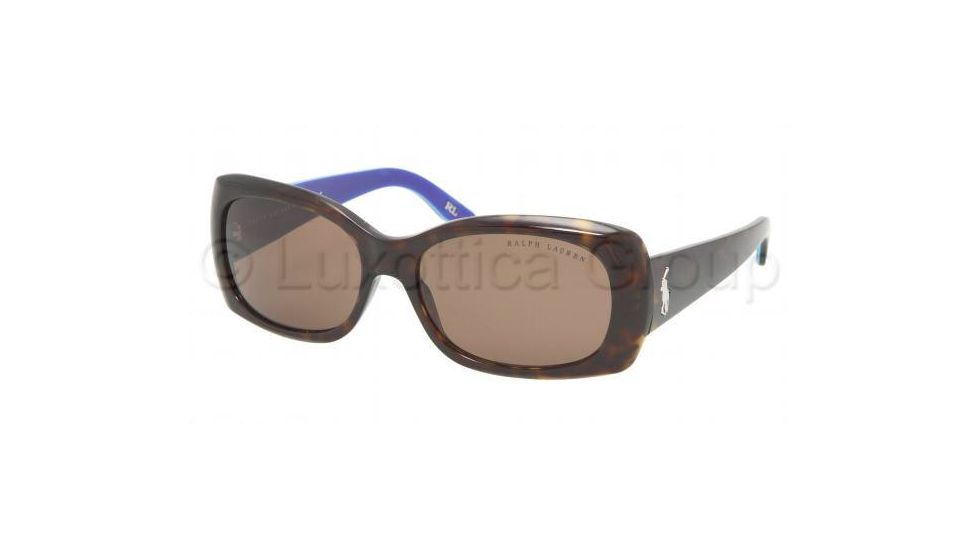 Ralph Lauren RL 8055 Sunglasses Styles - Dark Havana Brown Frame, 500373-5515
