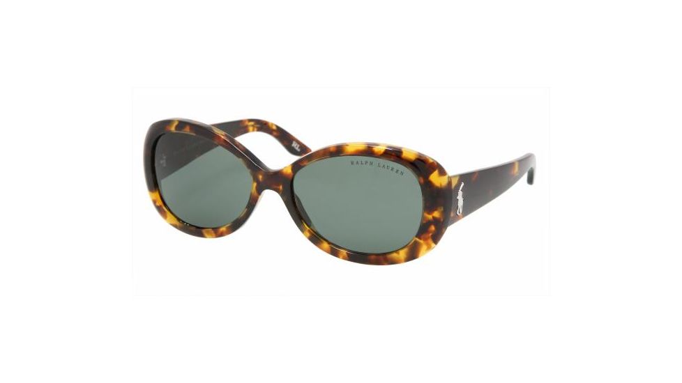 Ralph Lauren RL 8056 Sunglasses Styles Antique Tortoise Frame / Gray-Green Lenses, 513471-5516, Ralf Lauren RL 8056 Sunglasses Styles Antique Tortoise Frame / Gray-Green Lenses