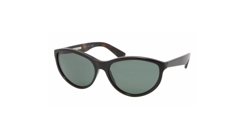 Ralph Lauren RL 8061W Sunglasses, Black Frame / Crystal Green Lenses, 524752 5816
