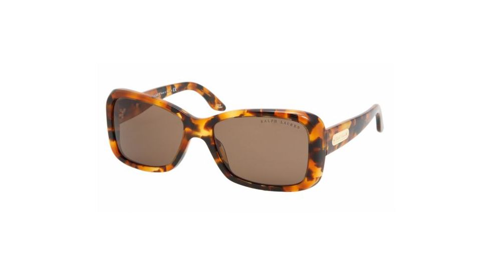Ralph Lauren RL8066 Bifocal Sunglasses - Yellow Havana Brown Frame / 55 mm Prescription Lenses, 503173-5516