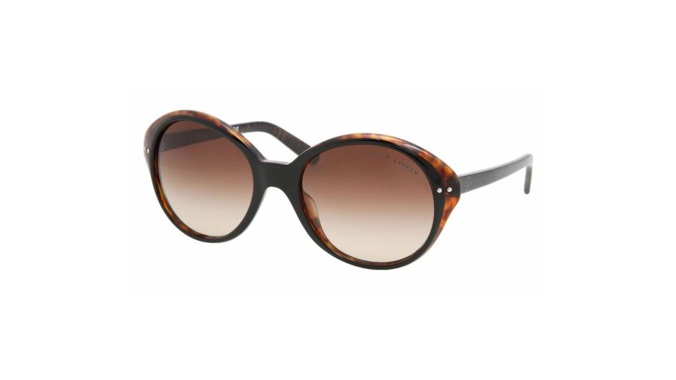 Ralph Lauren RL 8069 Sunglasses Styles - Top Black-Havana Brown Gradient Frame, 526013-5620