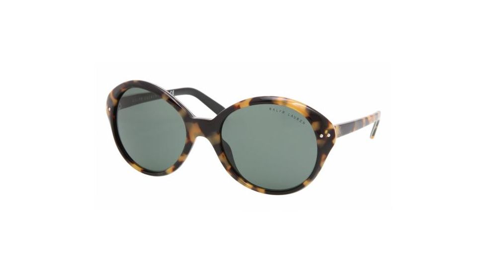 Ralph Lauren RL 8069 Sunglasses Styles - Top Havana-Beige-Black Green Frame, 529971-5620