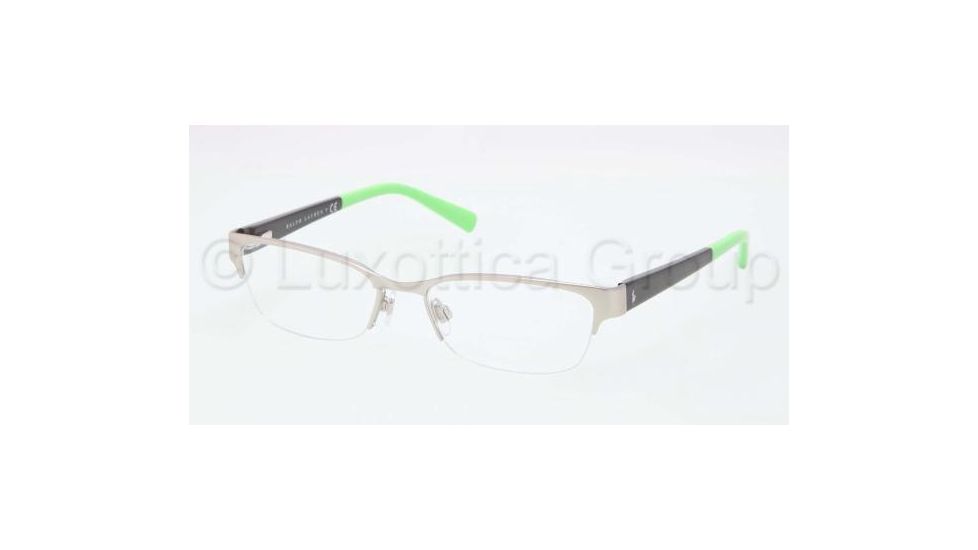 Ralph Lauren RL5078 Progressive Prescription Eyeglasses 9193-5117 - Matte Silver Frame
