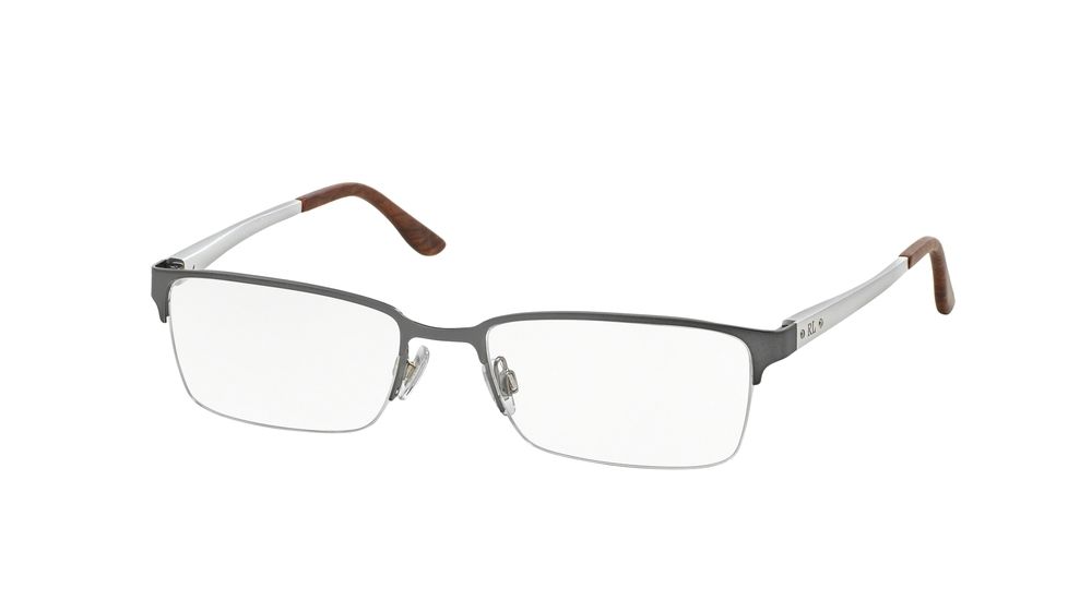 Ralph Lauren RL5089 Bifocal Prescription Eyeglasses 9282-54 - Semi Shiny Gunmetal Frame