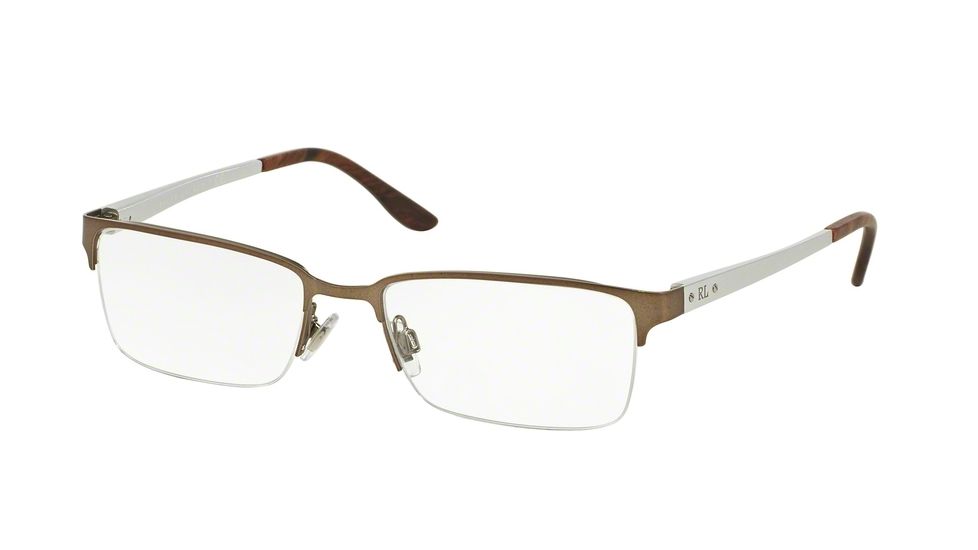Ralph Lauren RL5089 Bifocal Prescription Eyeglasses 9284-54 - Matte Brown Frame