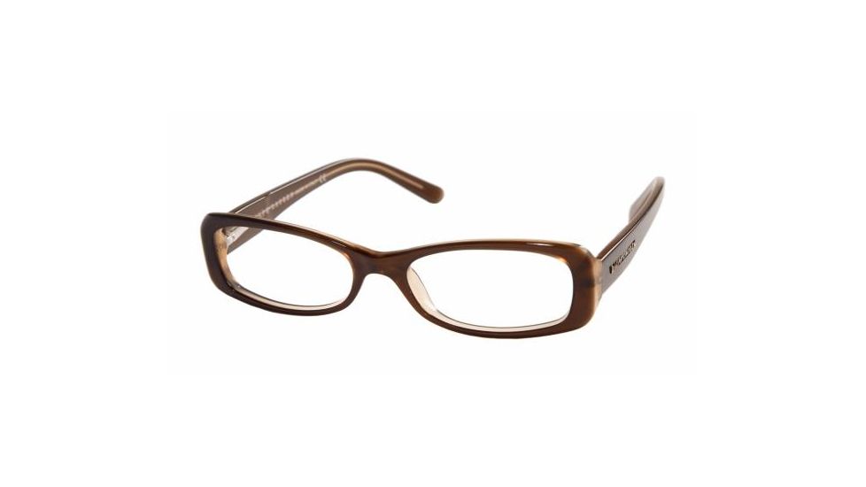 Ralph Lauren RL6004 Eyeglasses Styles Top Brown/Transparent Frame w/Non-Rx 50 mm Diameter Lenses, 5024-5016