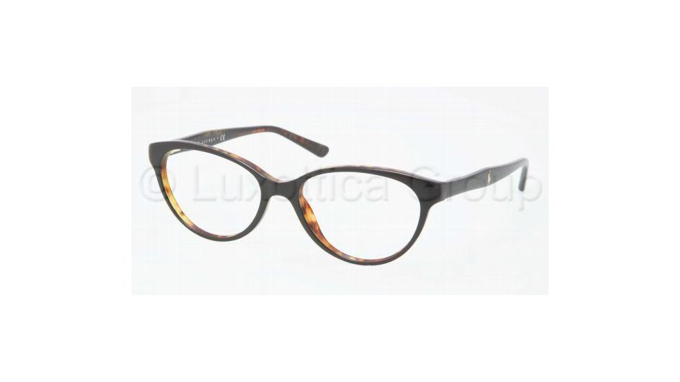 Ralph Lauren RL6093 Bifocal Prescription Eyeglasses 5260-5216 - Black / Havana Frame