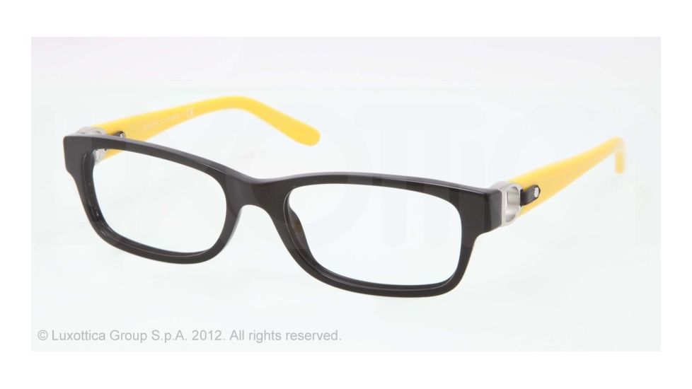 Ralph Lauren RL6106Q Bifocal Prescription Eyeglasses 5001-51 - Black Frame, Demo Lens Lenses