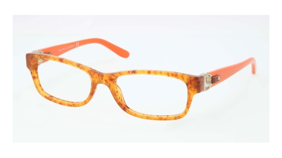 Ralph Lauren RL6106Q Bifocal Prescription Eyeglasses 5354-51 - Vintage Tortoise Frame, Demo Lens Lenses