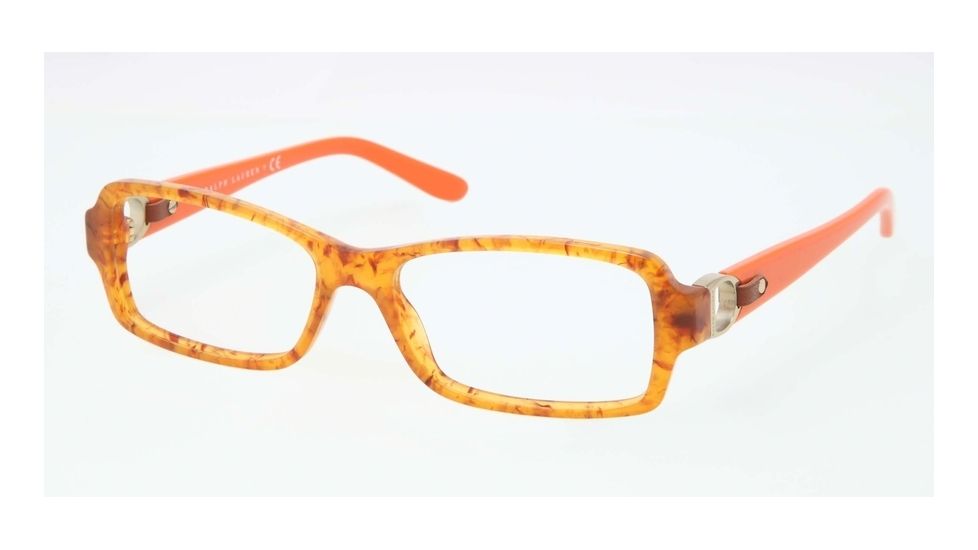 Ralph Lauren RL6107Q Eyeglass Frames 5354-53 - Tortoise Frame, Demo Lens Lenses