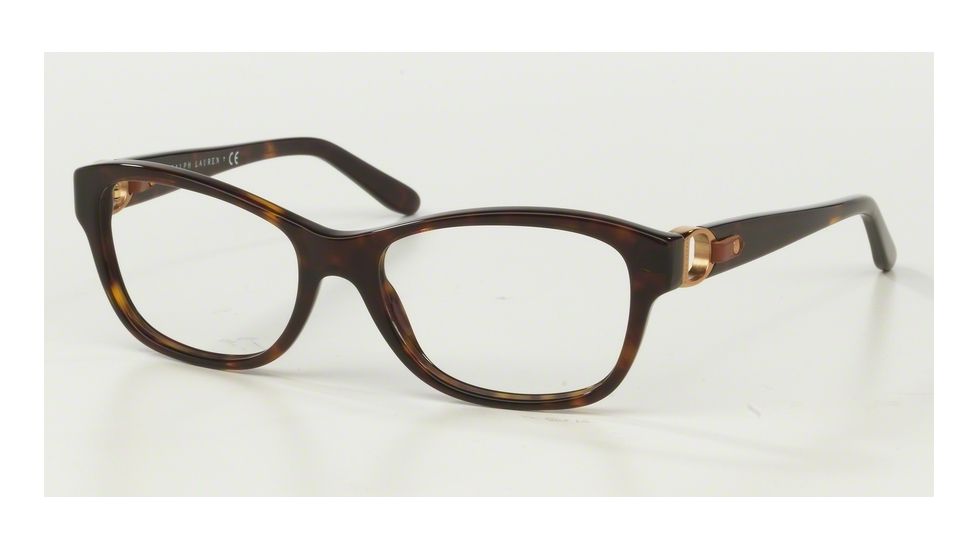Ralph Lauren RL6113Q Eyeglass Frames 5003-52 - Dark Havana Frame