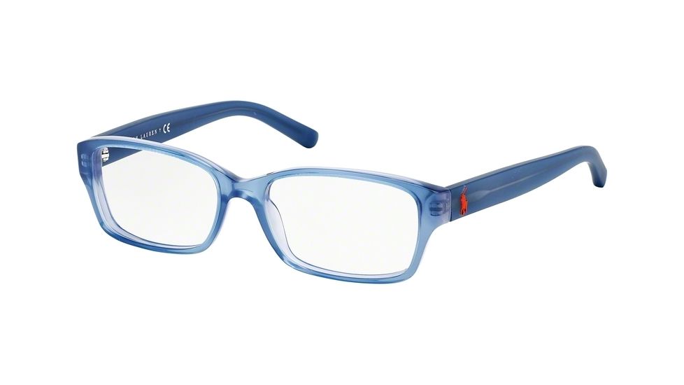 Ralph Lauren RL6117 Eyeglass Frames 5479-51 - Opalin Denim Blue Frame