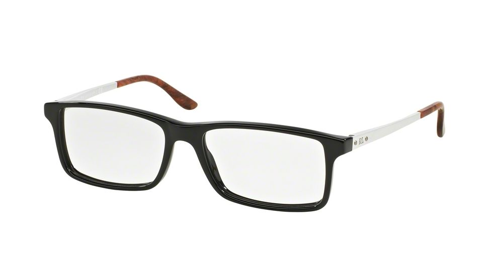 Ralph Lauren RL6128 Progressive Prescription Eyeglasses 5509-55 - Black Frame
