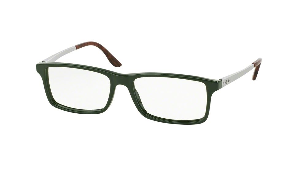 Ralph Lauren RL6128 Progressive Prescription Eyeglasses 5511-53 - Green Frame