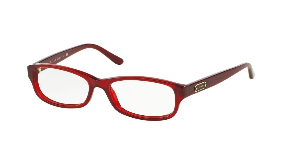Ralph Lauren RL6130 Eyeglass Frames 5458-51 - Opal Red Frame