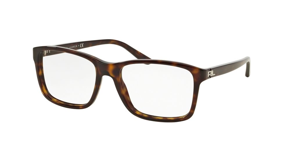 Ralph Lauren RL6141 Eyeglass Frames 5003-53 - Dark Havana Frame