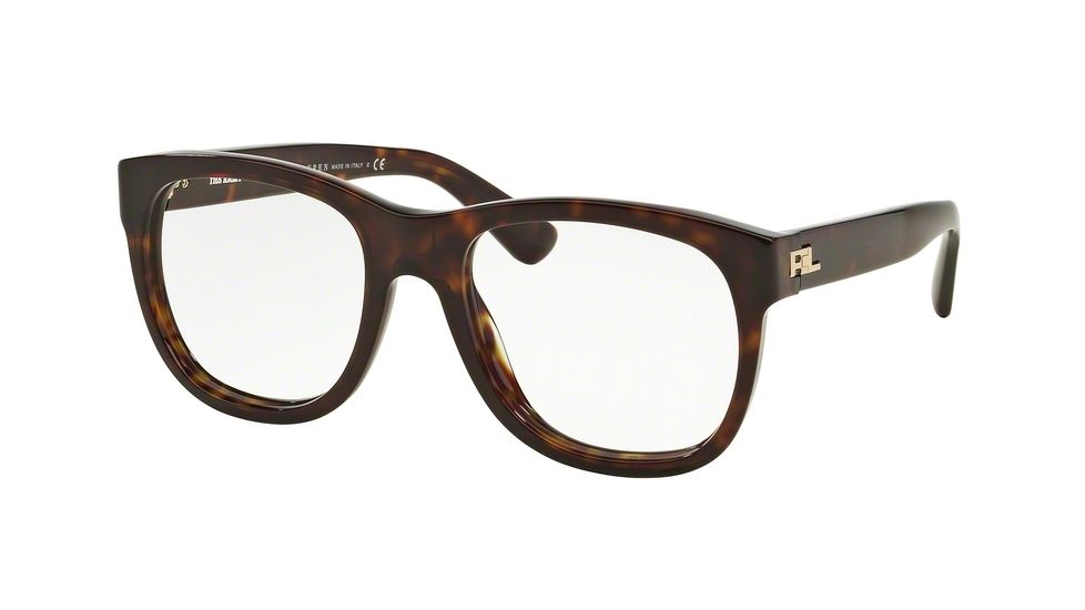 Ralph Lauren RL6143 Eyeglass Frames 5003-56 - Dark Havana Frame