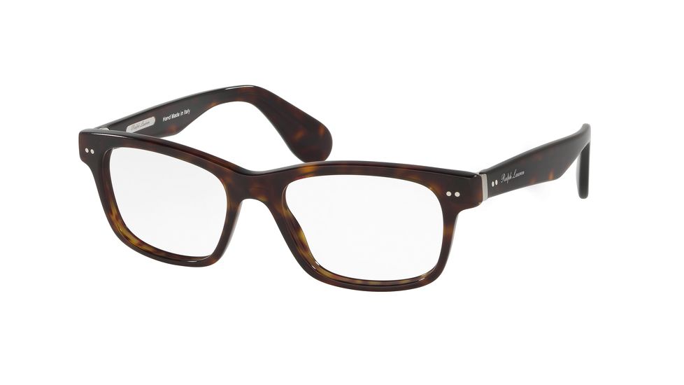 Ralph Lauren RL6153P Eyeglass Frames 5003-53 - Dark Havana Frame