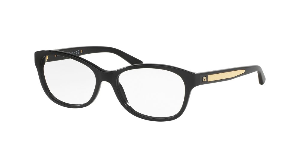 Ralph Lauren RL6155 Eyeglass Frames 5001-52 - Black Frame