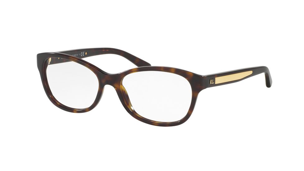 Ralph Lauren RL6155 Eyeglass Frames 5003-52 - Dark Havana Frame