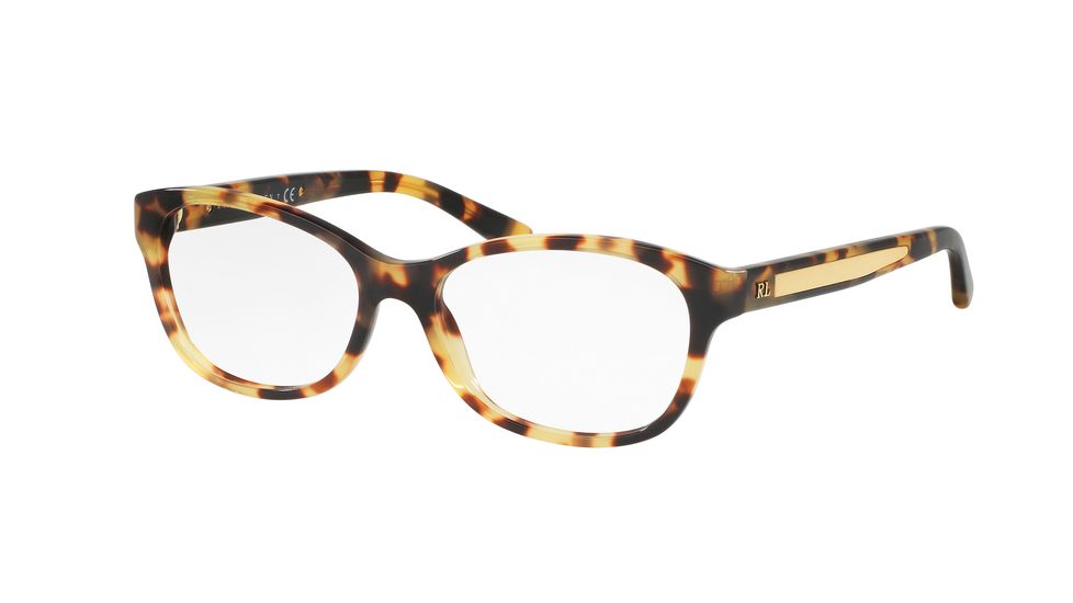 Ralph Lauren RL6155 Eyeglass Frames 5004-52 - Spotty Havana Frame