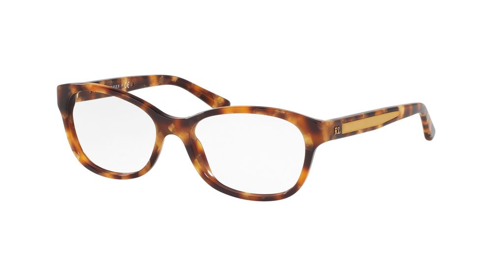 Ralph Lauren RL6155 Eyeglass Frames 5615-52 - Gold Havana Frame