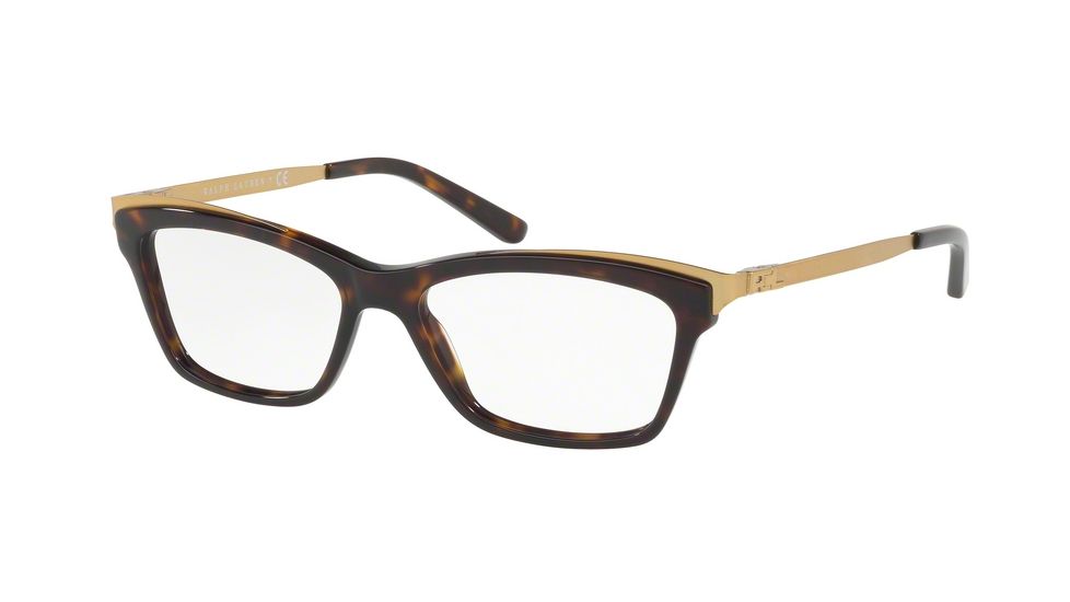 Ralph Lauren RL6165 Eyeglass Frames 5003-52 - Dark Havana Frame