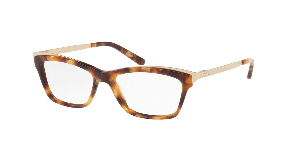 Ralph Lauren RL6165 Eyeglass Frames 5615-52 - Gold Havana Frame