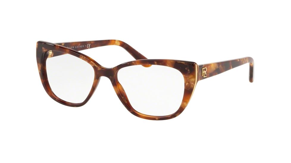 Ralph Lauren RL6171 Eyeglass Frames 5615-52 - Gold Havana Frame