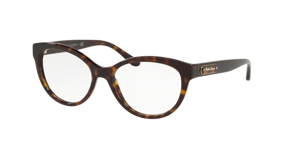 Ralph Lauren RL6177 Eyeglass Frames 5003-52 - Dark Havana Frame
